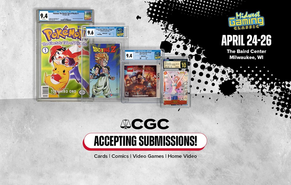 CGC Accepting Submissions at the Midwest Gaming Classic | CGC