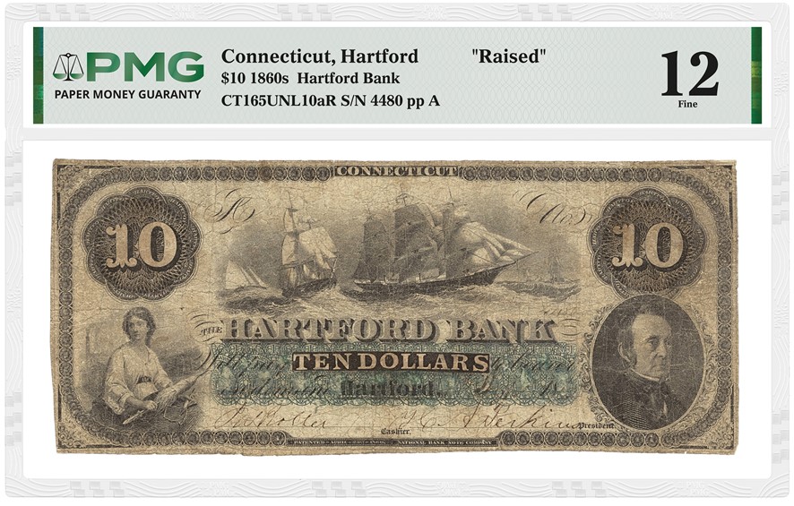 Raised Note Vs Counterfeit Note Counterfeit Detection: Hong Kong 10 Dollars – Raised | PMG