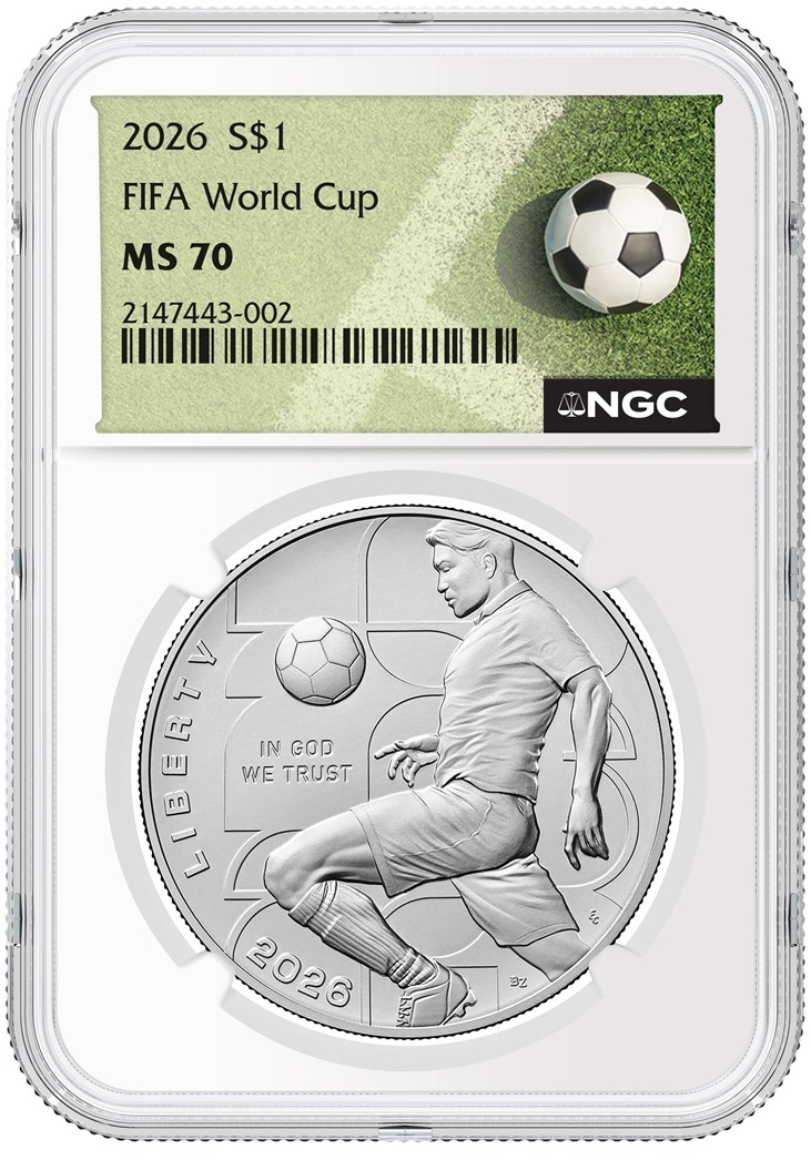 NGC Designations and Labels for the 2026 US Mint's World Cup