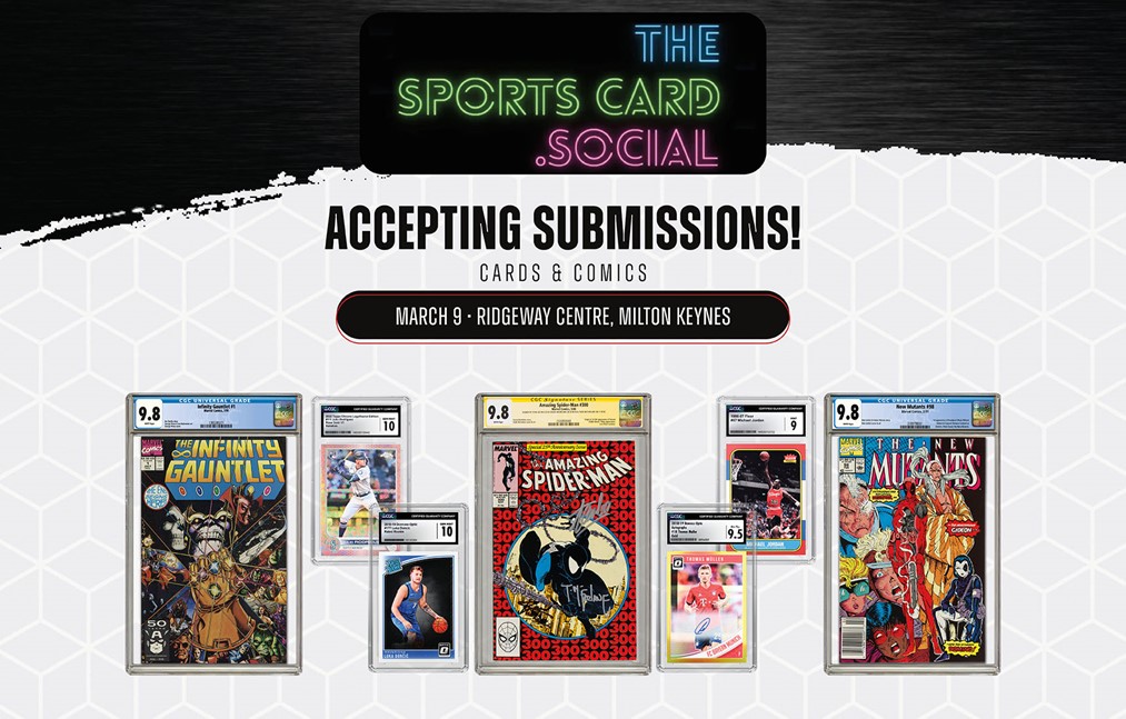 CGC Cards and CGC Comics Accepting Submissions at The Sports Card Social | CGC CGC Cards and CGC Comics Accepting Submissions at The Sports Card Social | CGC