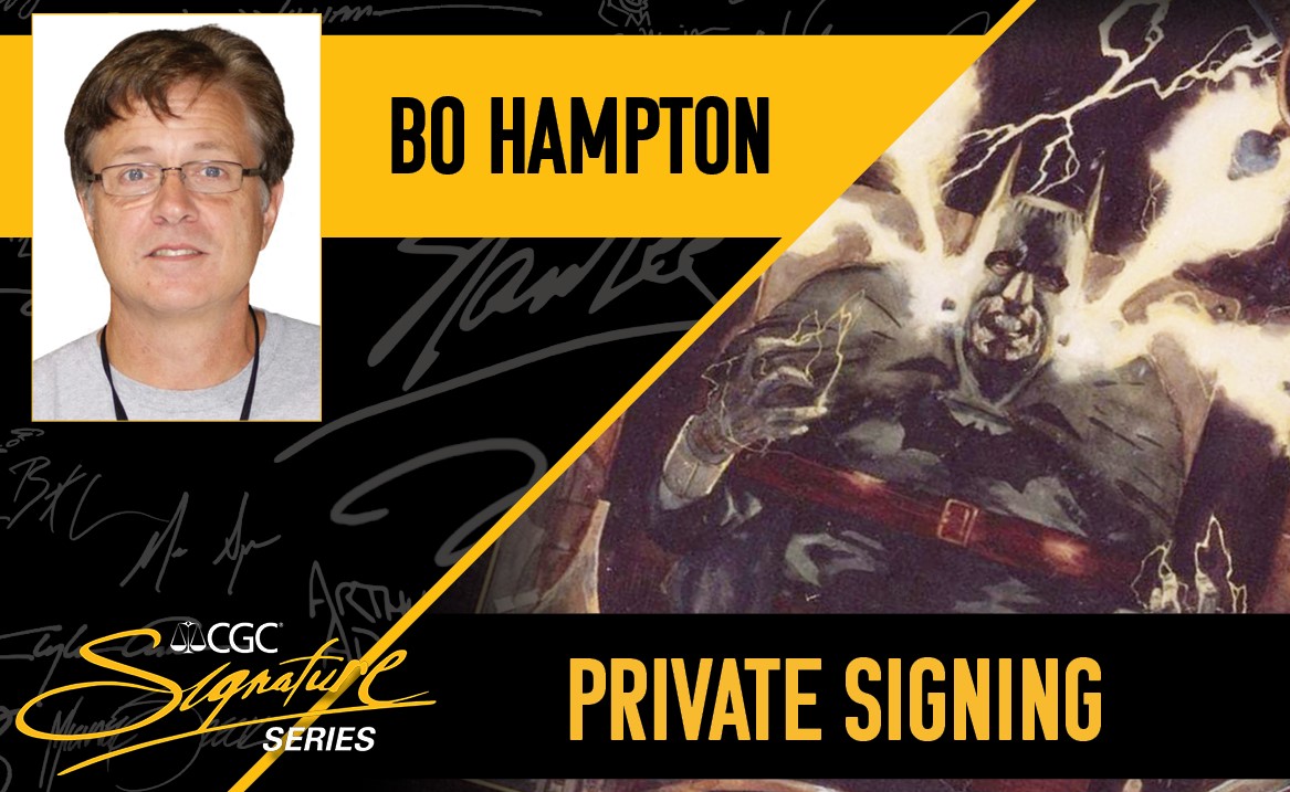 CGC Announces InHouse Private Signing with Comic Book Artist Bo