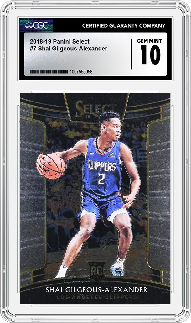 CGC Cards Featured Card of the Month: 2018-19 Panini Select #7 