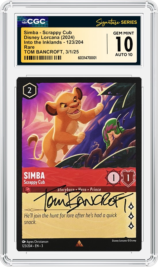 lorcana signed cards Who Signed My Disney Lorcana Cards?