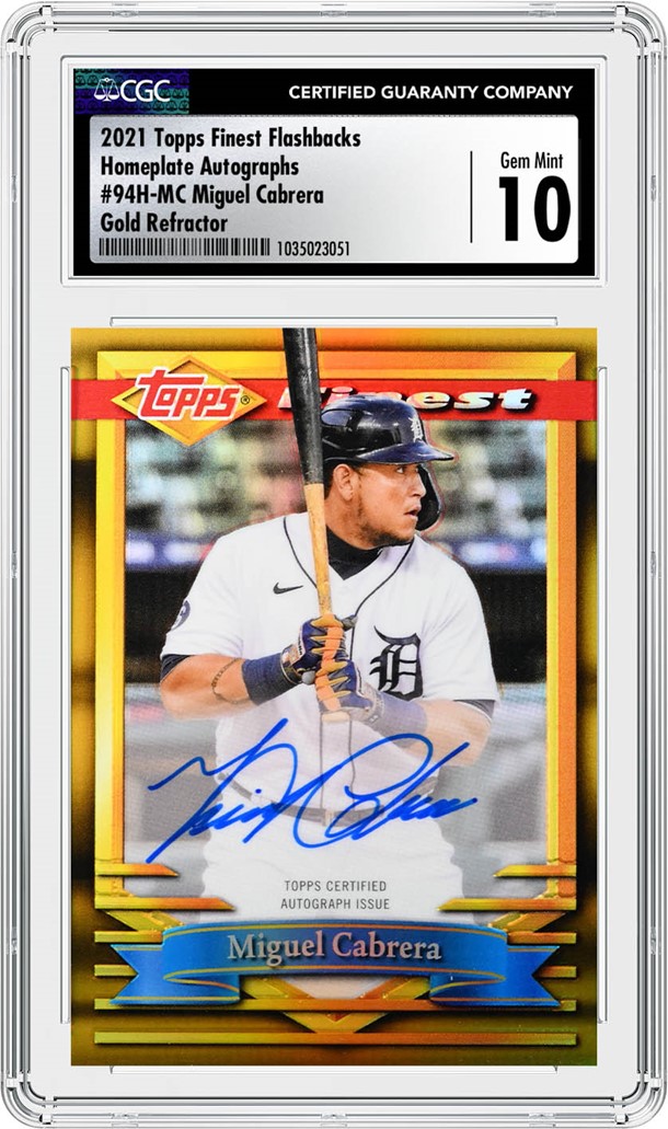 CGC Cards Pays Tribute to Miguel Cabrera's Legendary MLB Career | CGC