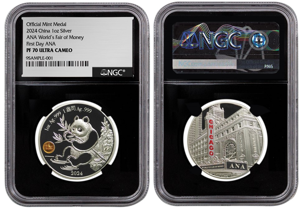 China ANA Show Pandas Return to World's Fair of Money | NGC China ANA Show Pandas Return to World's Fair of Money | NGC