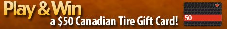 Wannawin Canadian Tire gift card