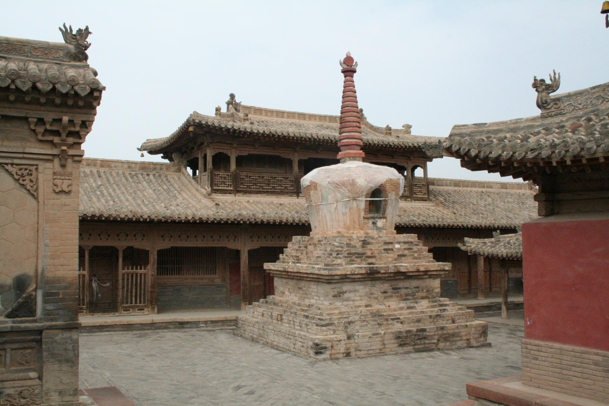 Image of Stupa, Drotsang Monastery