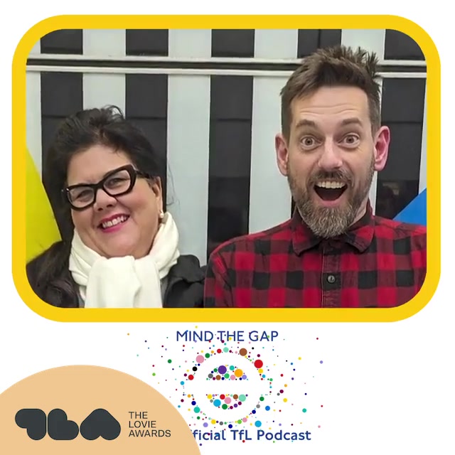 Screenshot of Lovies 7 Word Speech from Mind The Gap: The Official TfL Podcast