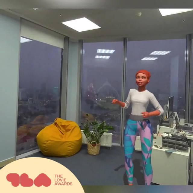 Screenshot of Lovies 7 Word Speech from Salsa XR