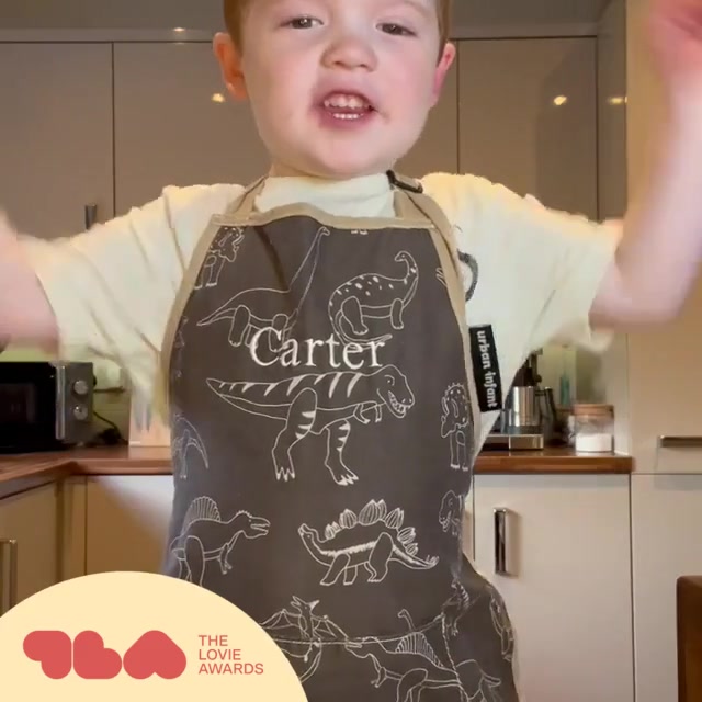 Screenshot of Lovies 7 Word Speech from Cooking with Carter - Pancakes