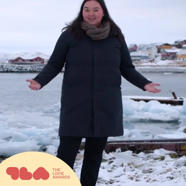 Screenshot of Lovies 7 Word Speech from Visit Greenland: See Greenland through local eyes