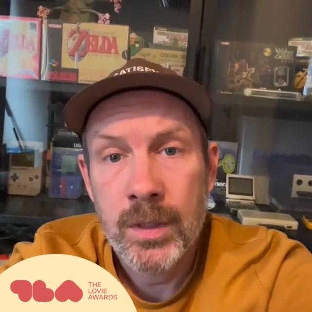 Screenshot of Lovies 7 Word Speech from Chili's BurgerTime Arcade Game