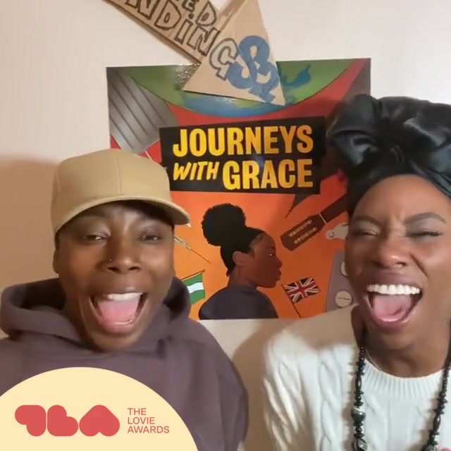 Screenshot of Lovies 7 Word Speech from Journeys with Grace