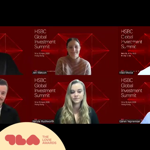 Screenshot of Lovies 7 Word Speech from HSBC Global Investment Summit 2025