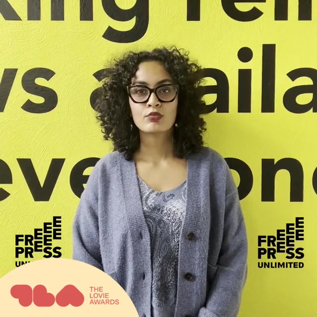 Screenshot of Lovies 7 Word Speech from PRESSing for the Truth