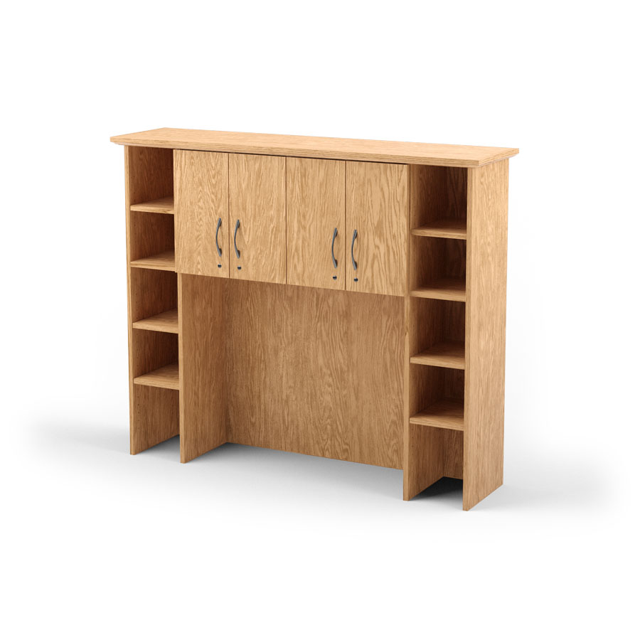 Executive Desktop Hutch Organizer, 60"W