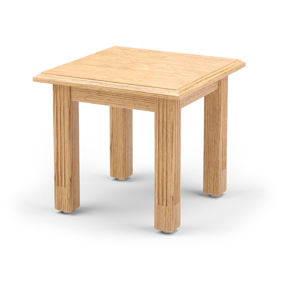 Executive End Table with 4 Legs, 24