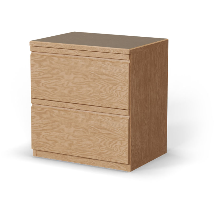 DHS - 2-Drawer Nightstand DHS - 2-Drawer Nightstand
