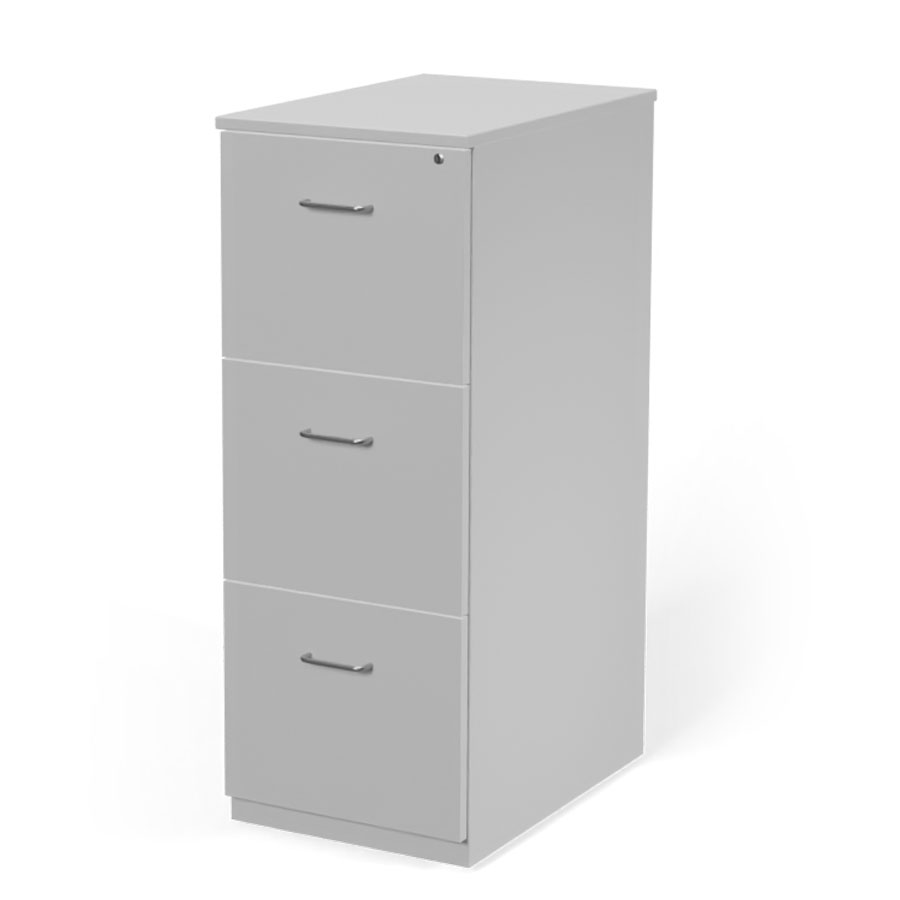 Essentials Vertical File with 3 Drawers, 16"W Essentials Vertical File with 3 Drawers, 16"W
