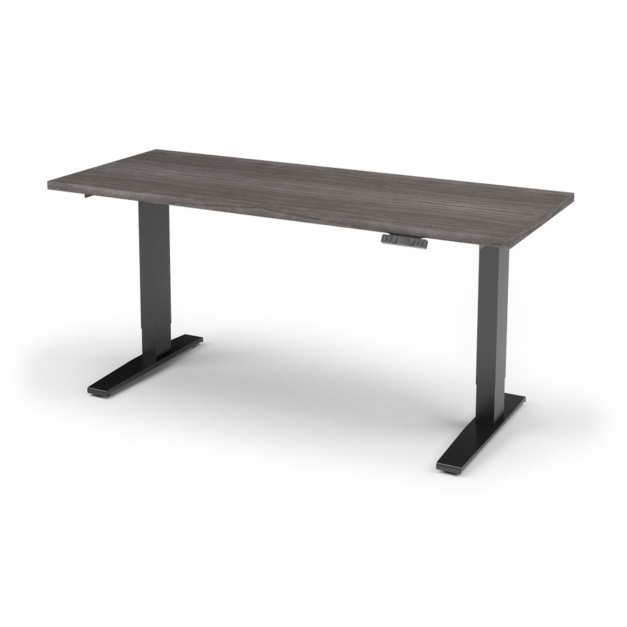 Solutions Electric Adjustable Desk / Workstation, 60"x24"