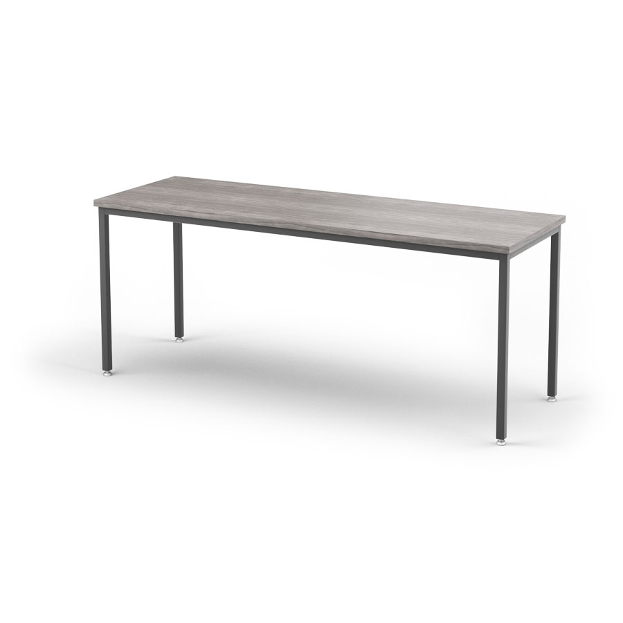 Solutions Style Rectangular Table with 1-1/4" Square Tube Base, 72" Solutions Style Rectangular Table with 1-1/4" Square Tube Base, 72"