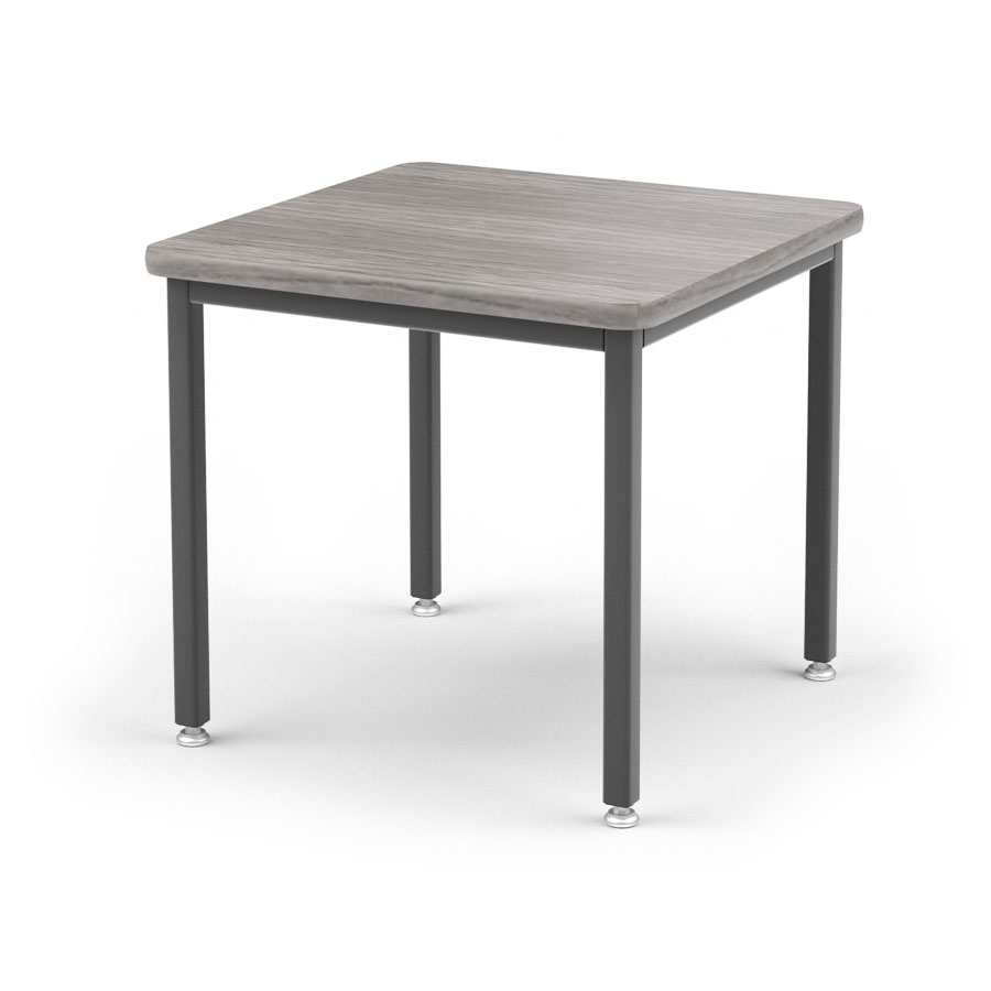 Solutions Style End Table with 1-1/4" Square Tube Base, 24" Solutions Style End Table with 1-1/4" Square Tube Base, 24"