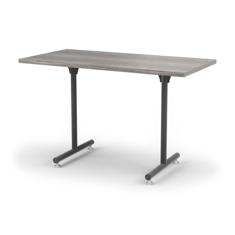 Solutions Style Rectangular Table with T-Legs, 48
