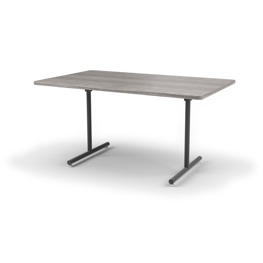 Solutions Style Rectangular Table with T-Legs, 60