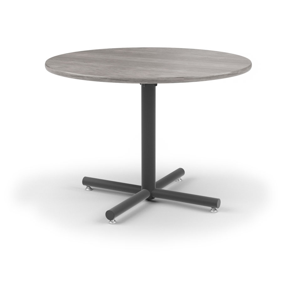 Solutions Style Round Table with Metal X-Base, 42" Solutions Style Round Table with Metal X-Base, 42"
