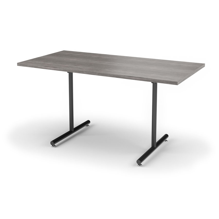 Solutions Style Rectangular Table with T-Legs, 60"