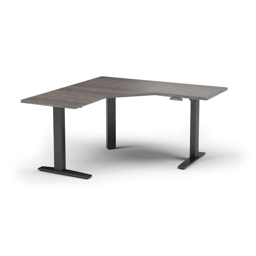 Solutions Electric Adjustable Angled Workstation, 24"60"x60"x24" Solutions Electric Adjustable Angled Workstation, 24"60"x60"x24"