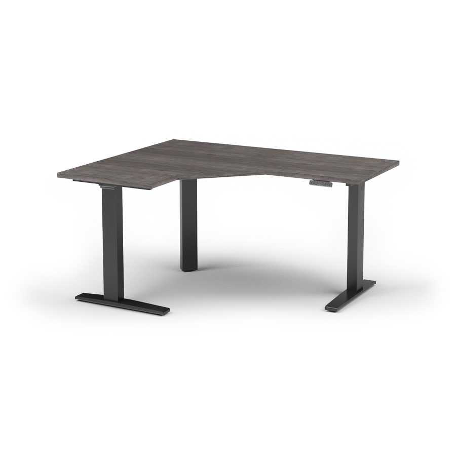 Solutions Electric Adjustable Angled Workstation, 24"48"x60"x24"