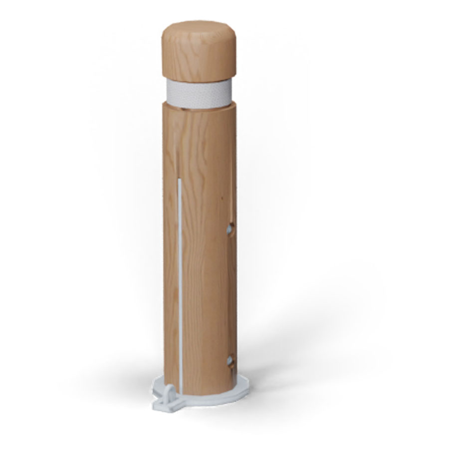 Wood Bollard - Round