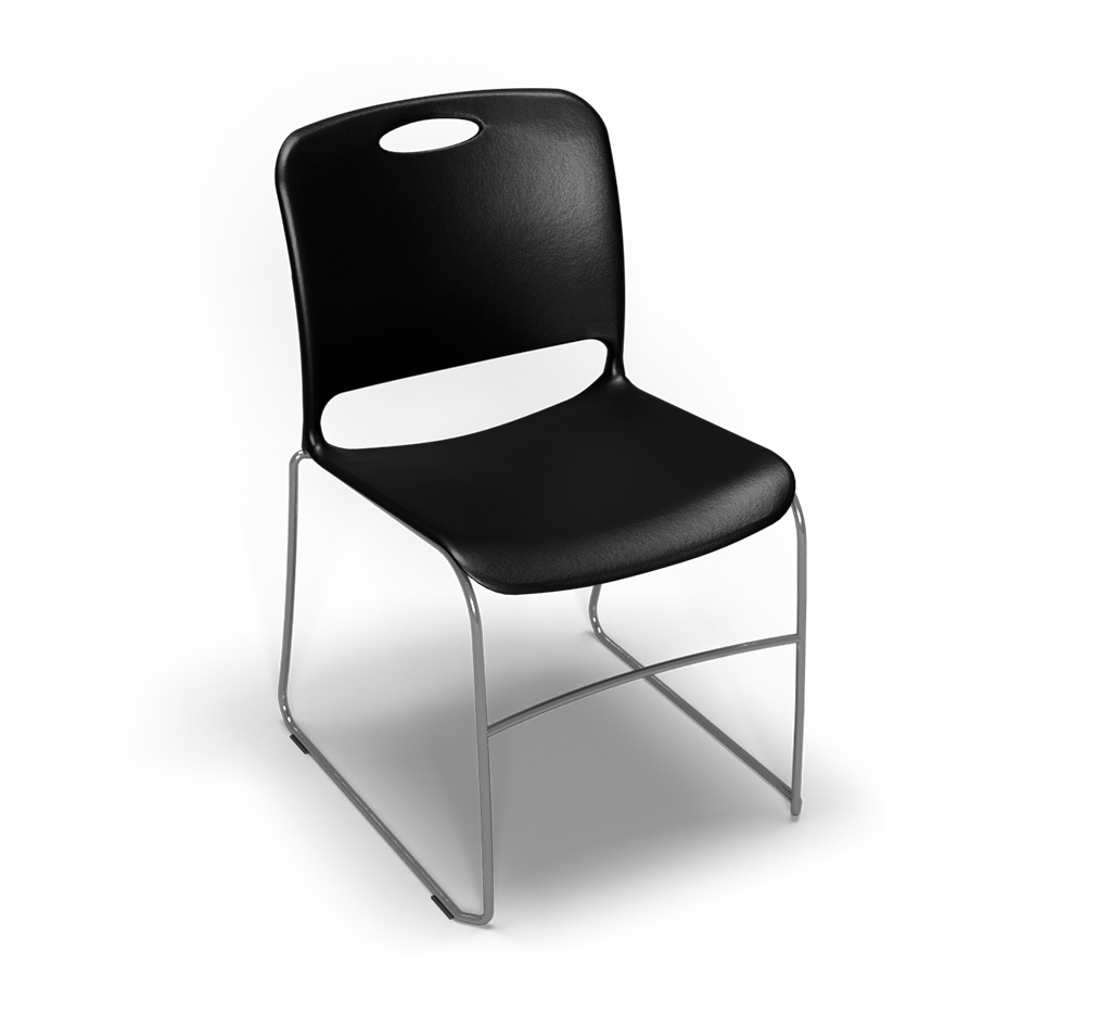 Piper Stackable Sled Chair