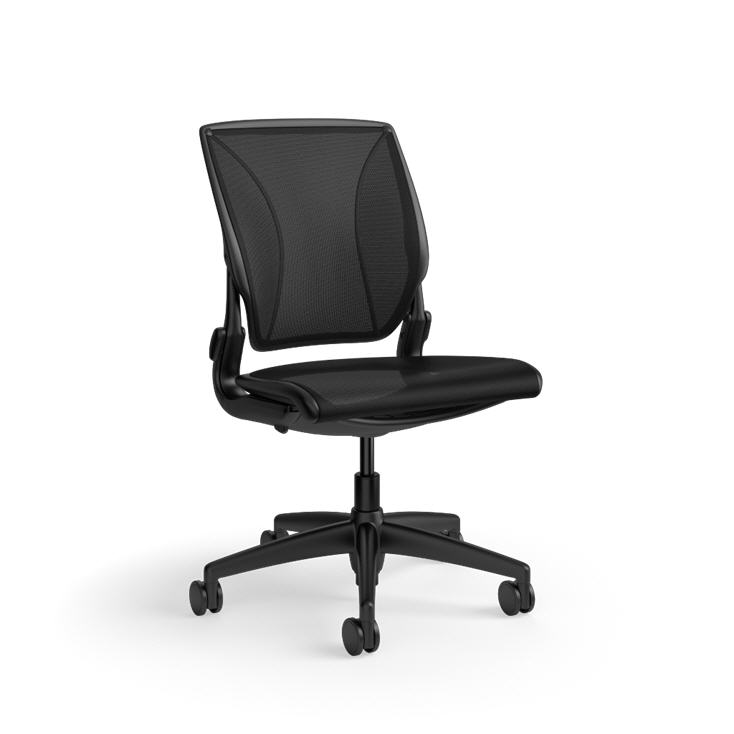 World LM Task Chair w/out Arms - Mesh Seat