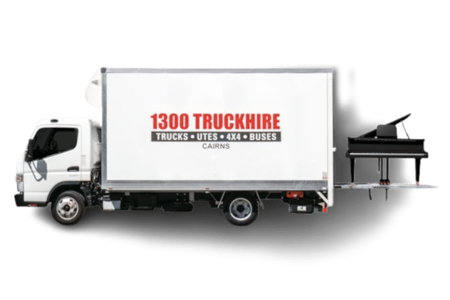 Mega Lifter 25m3 car license truck, ready for moving house or transporting goods.