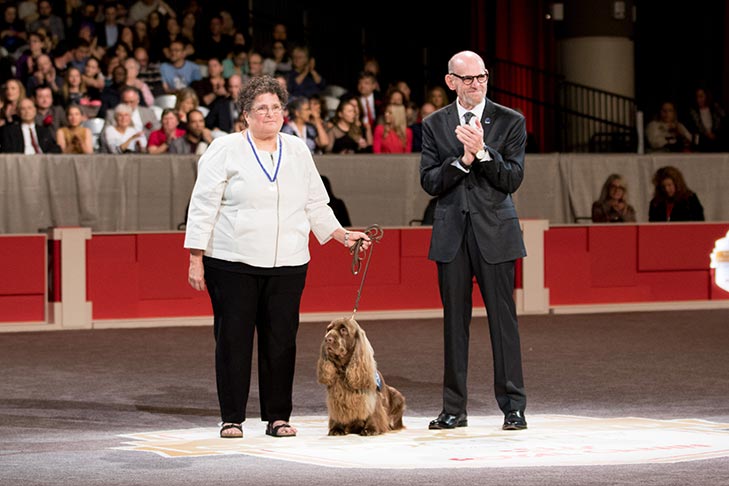 “Jackie,” a Sussex Spaniel owned by Jan Hepper.