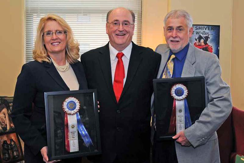 Sen Webb and Rep Turner award