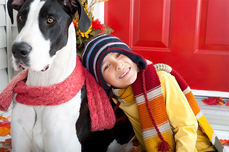 dogs and kids