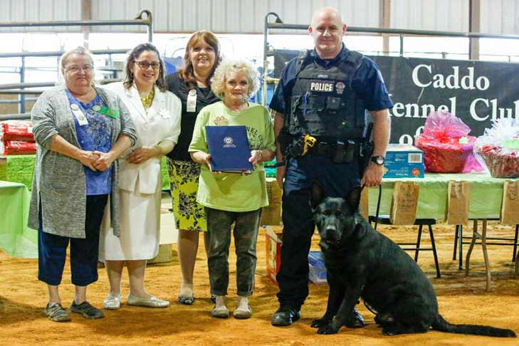 officer caddo kennel club header
