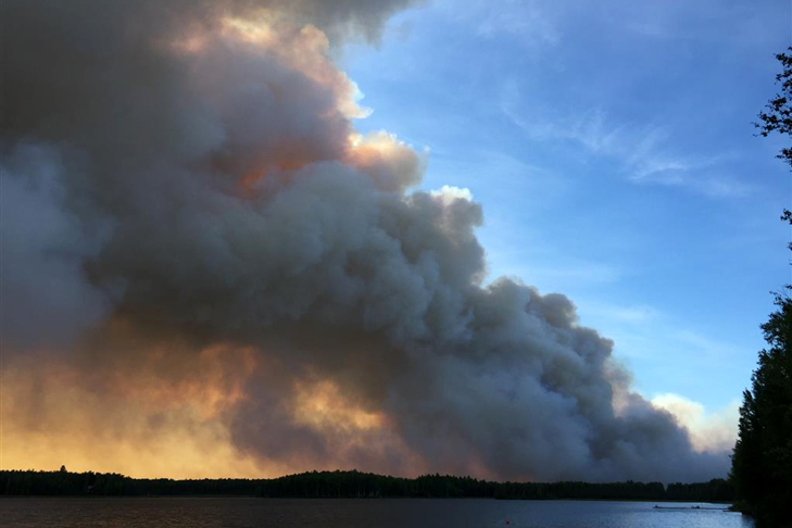 Sockeye Fire Photo