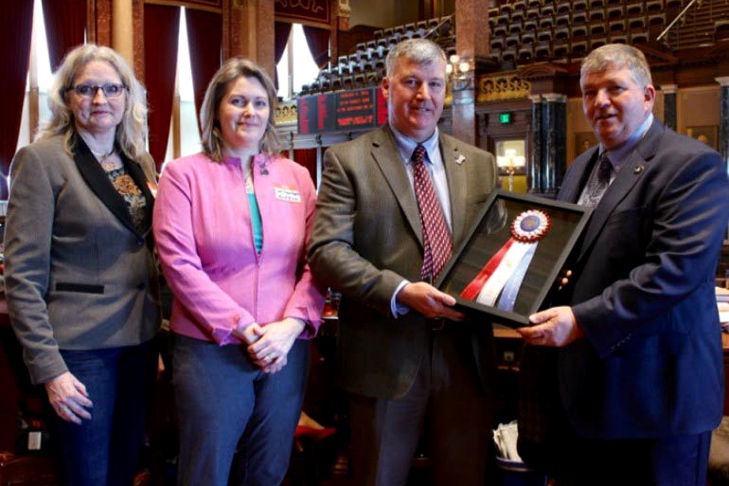 Legislator of the Year award in Iowa