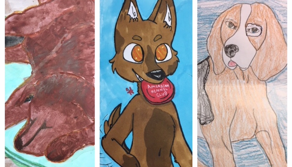 Responsible Dog Ownership Day: Students Submit Artwork for the Event