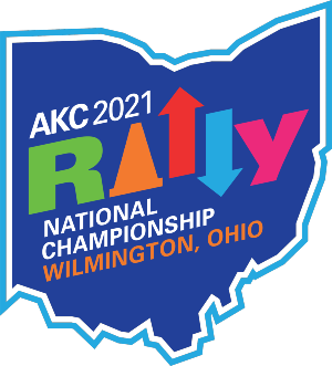 2021 AKC Rally National Championship logo