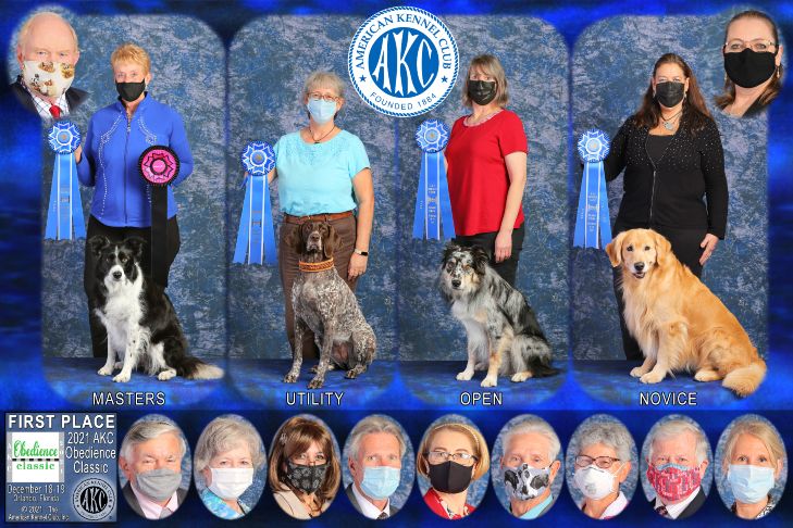 Dog Show Image from 2021 AKC Obedience Classic and Juniors Classic