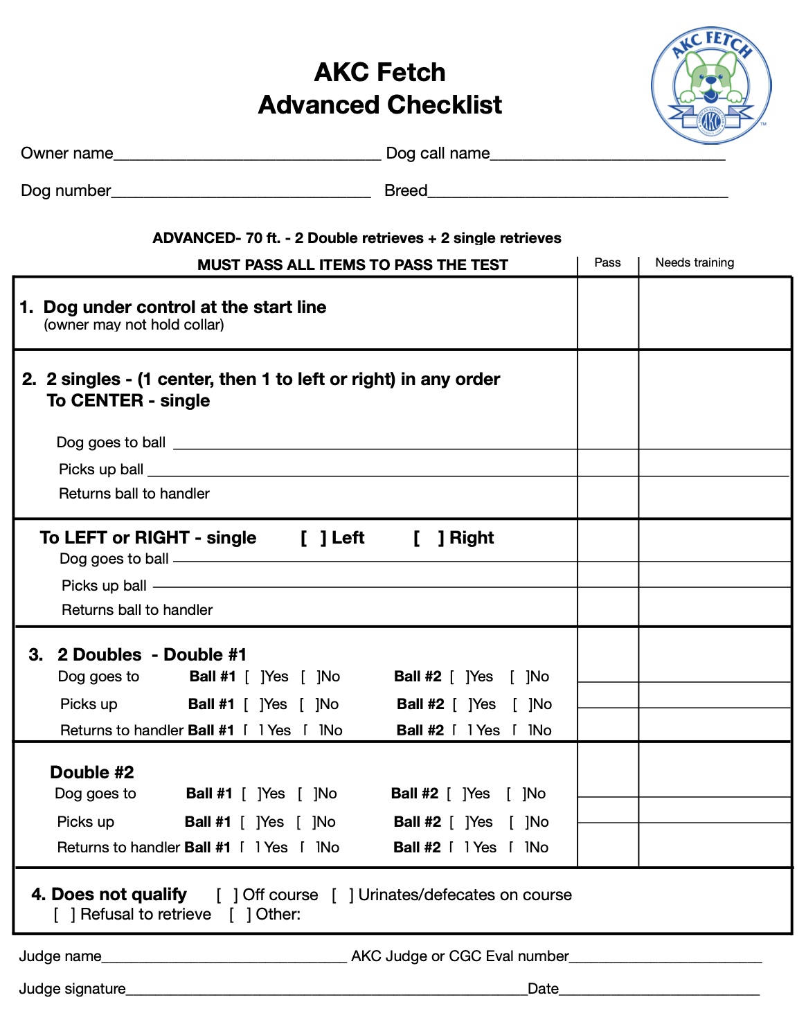 Fetch Judge Resources American Kennel Club