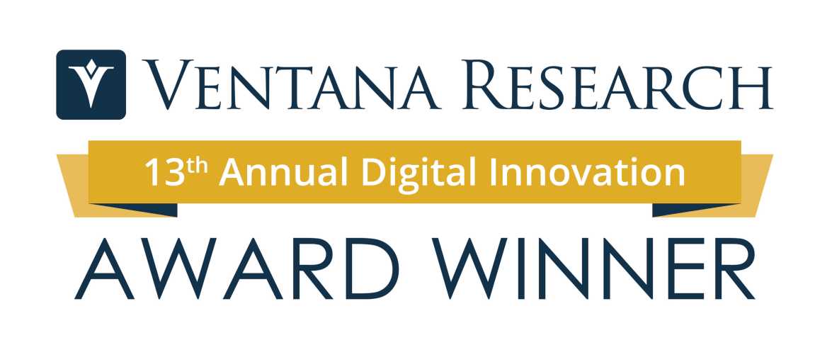 Ventana Research 13th Annual Digital Innovation Award Winner