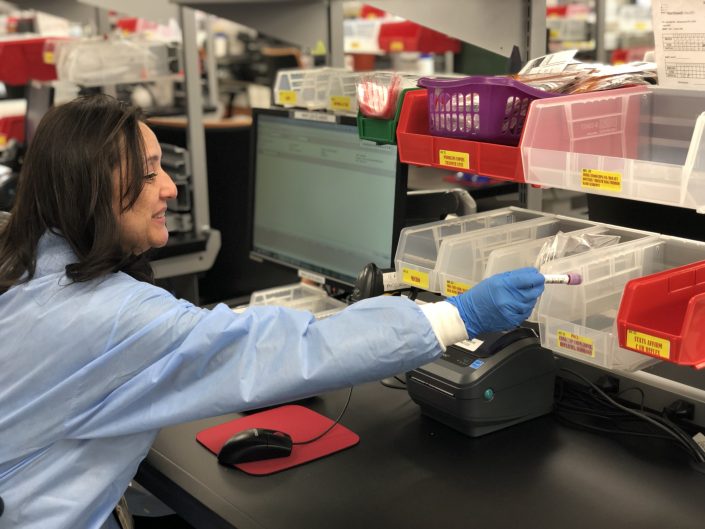 Day in the life Follow a specimen and laboratory professionals at Core Lab