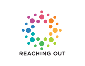 Educating, inspiring, and connecting the next generation of LGBTQ leaders radiant branded logo.