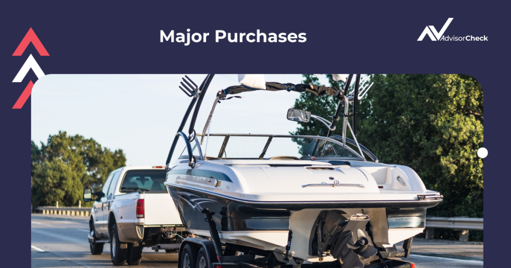 Life Changes When a Person Needs a Financial Advisor: Major Purchases